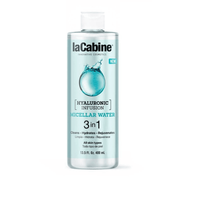 LaCabine Micellar Water 3in1 Hyaluronic infusion for all skin Types 400ml