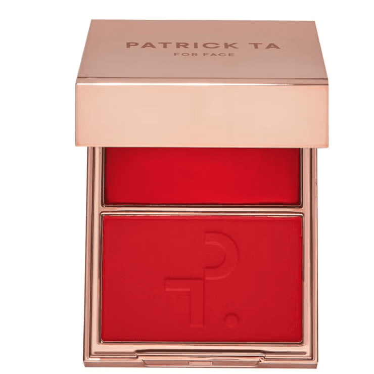 Patrick Ta - Major Headlines Double-take Cream & Powder Blush Duo - She Left Me On Red