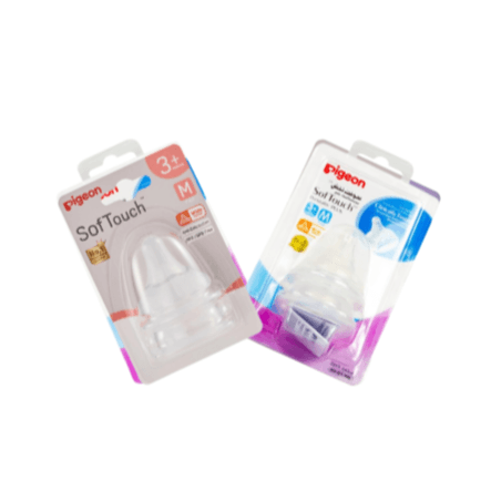 Pigeon Soft touch Peristaltic Plus 3+ months Medium Size Y-Cut 2pcs Code:PB01868
