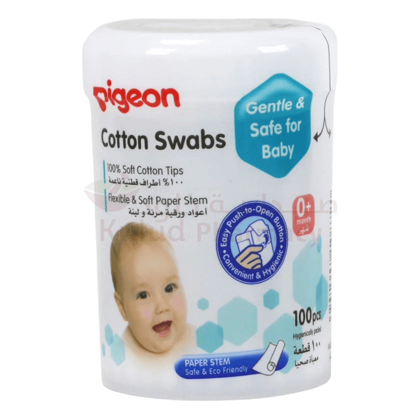 PIGEON COTTON SWAB 100 PCS 26548