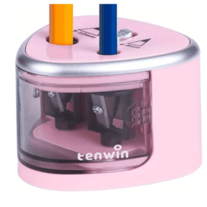 Electric Pencil Sharpener (Pink)