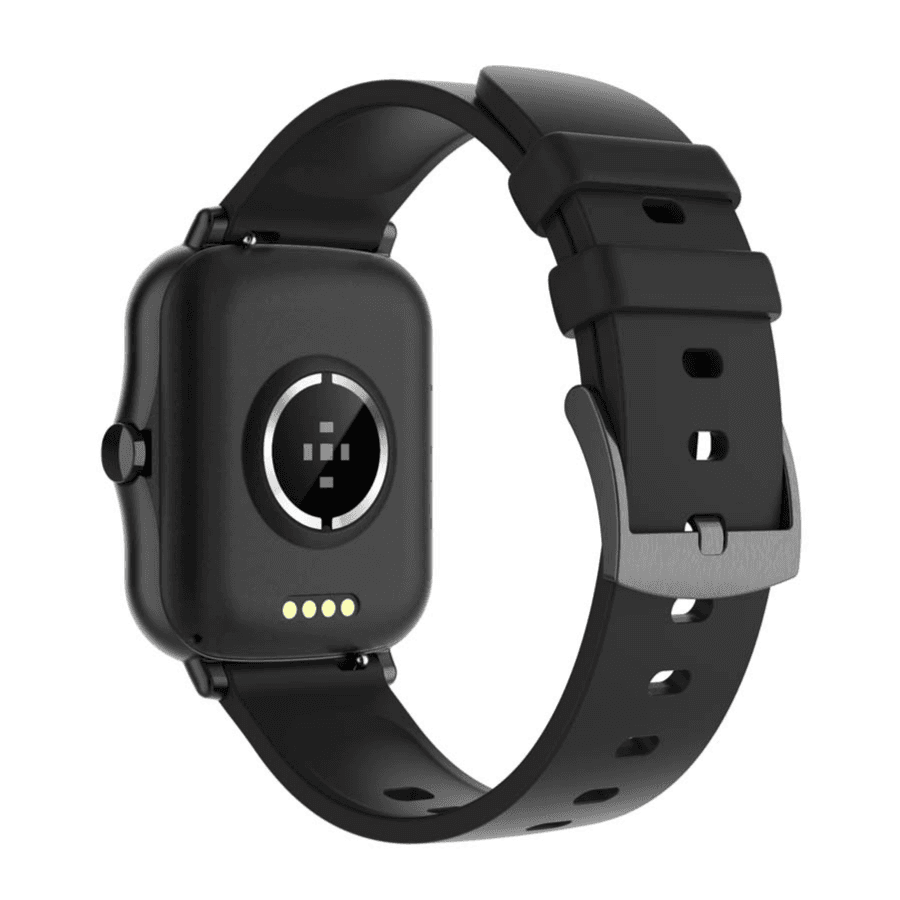 G4 Music Smart Watch – Black Silicon Strap