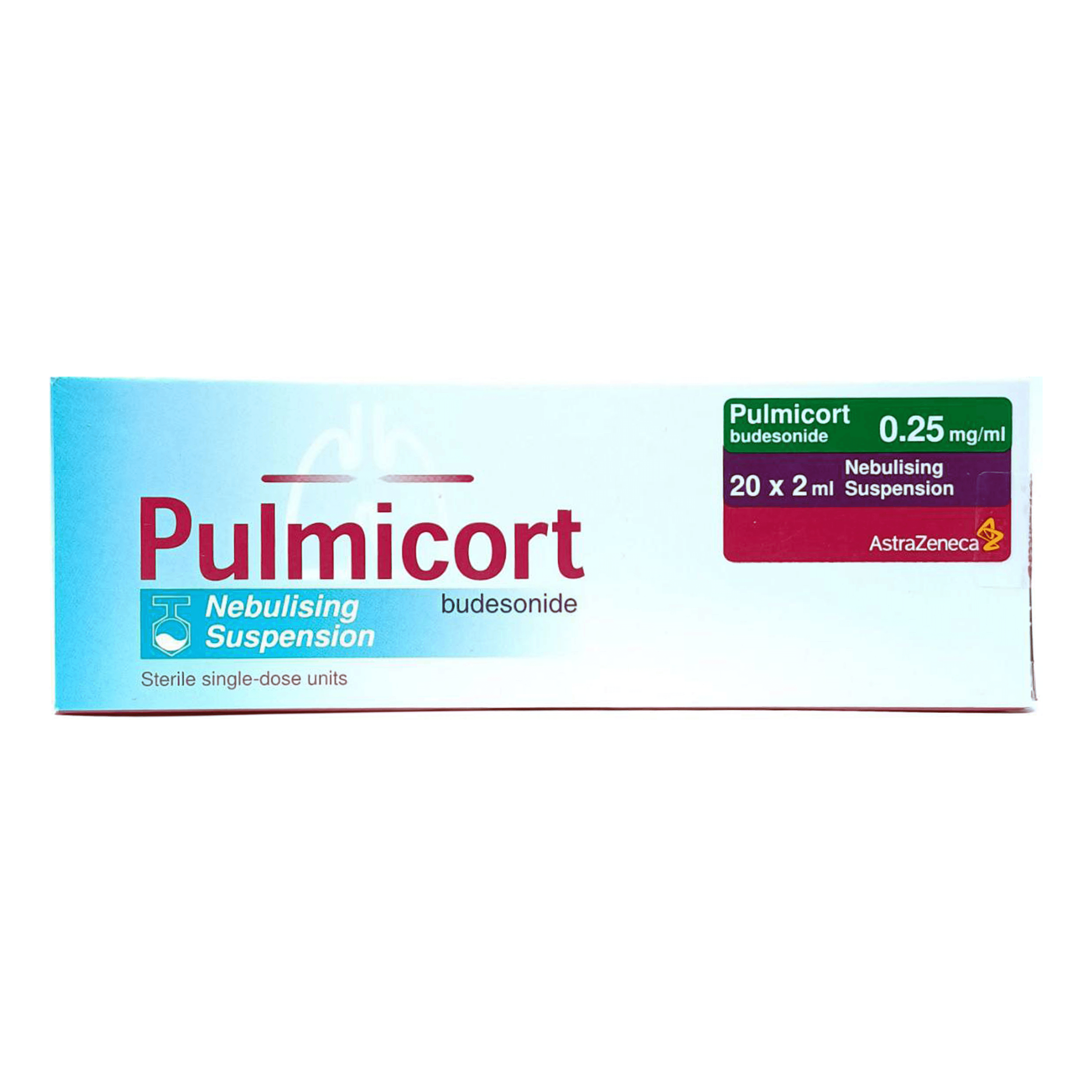 PULMICORT 0.25mg/ml Suspention 4 strips*5 20pcs