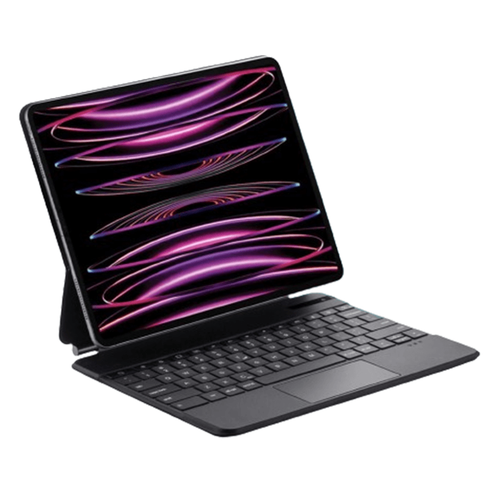 Magnetic Case with English/Arabic Keyboard Bluetooth iPad Pro 13 (2024)  (iPad Pro 12.9') - XUNDD