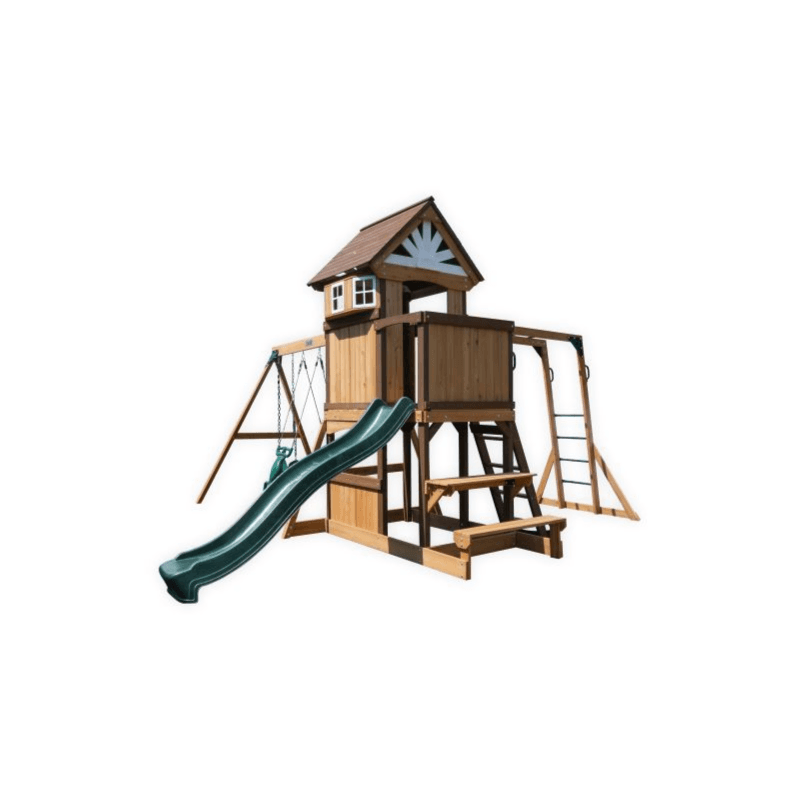 Dynamic Sports Arabian Thar Wooden Swing Set