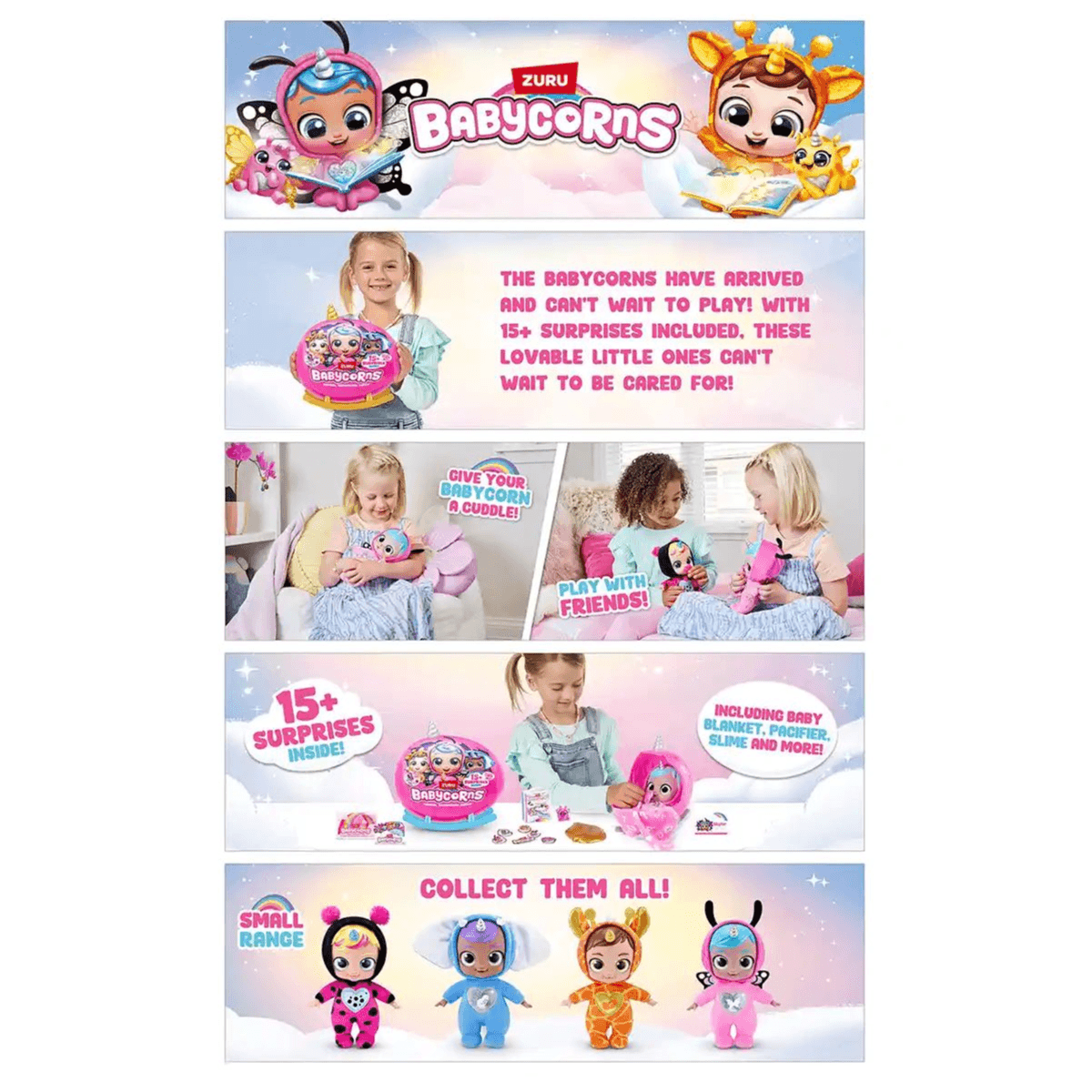 ZURU Babycorns Magical Rainbocorn Babies Series 1 - Assortment