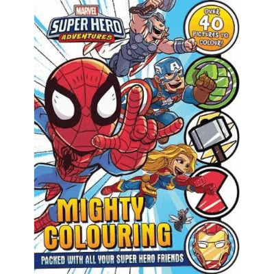 Marvel - Super Hero Adventures: Mighty Colouring