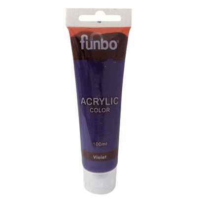 Funbo Acrylic colour Violet 100 ml