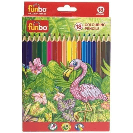 Funbo Color Pencil 18-Piece Pack