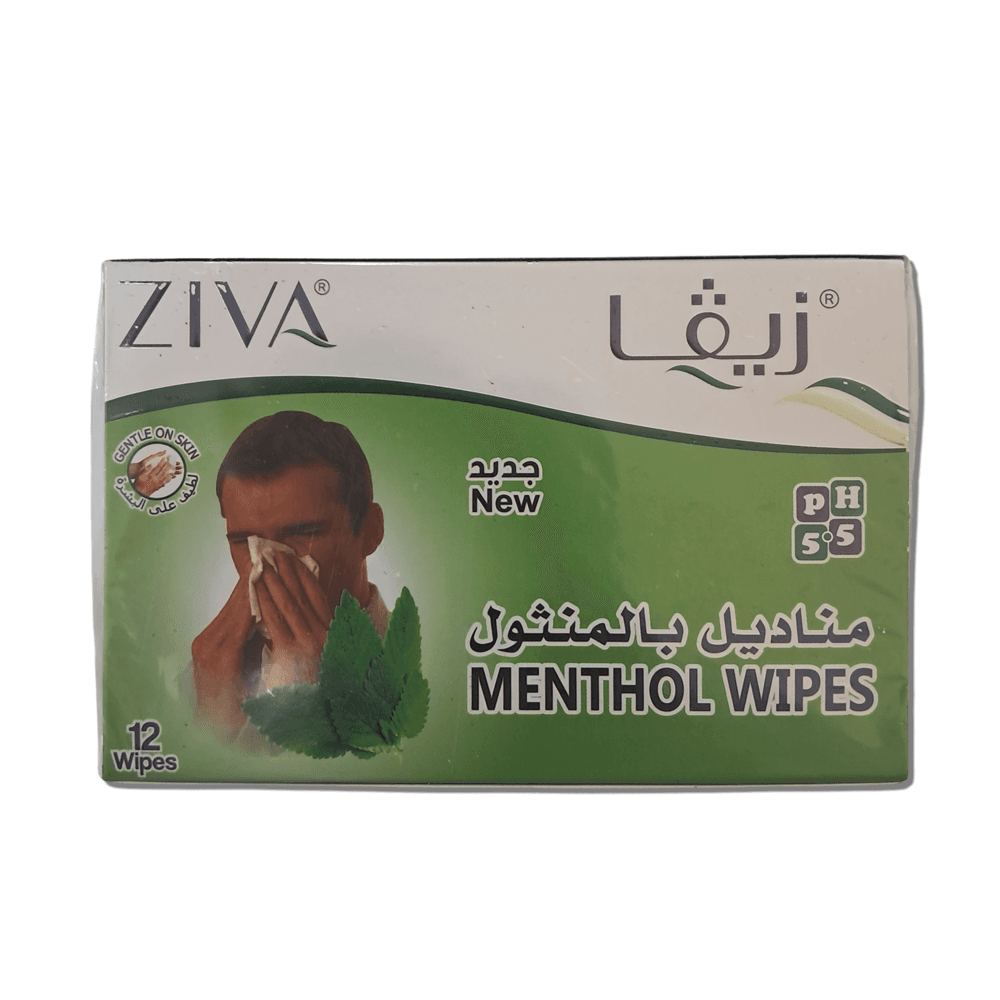 مناديل المنثول زيفا 12 كيسًا