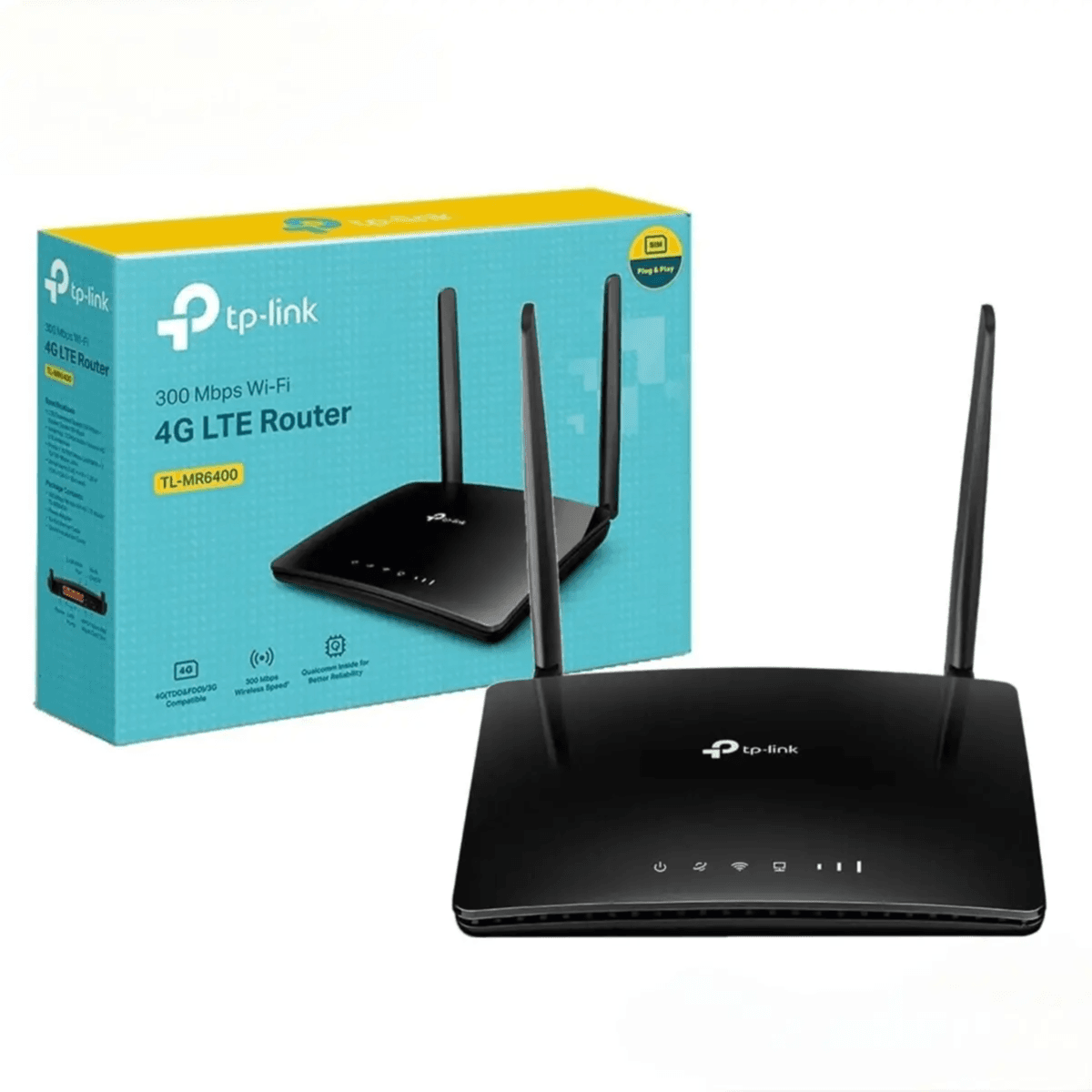TP-Link 4G LTE Wi-Fi Router Wireless 300 Mbps TL-MR6400