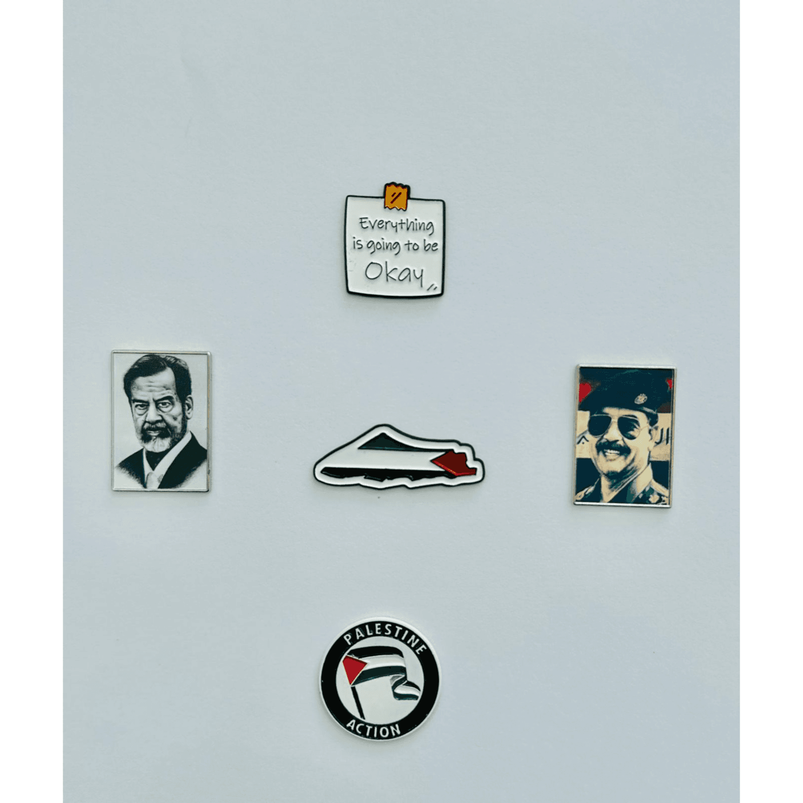 Metal 3D Stickers Combo Pack Mix For Mobile Phones, Laptops And More - 5 pcs