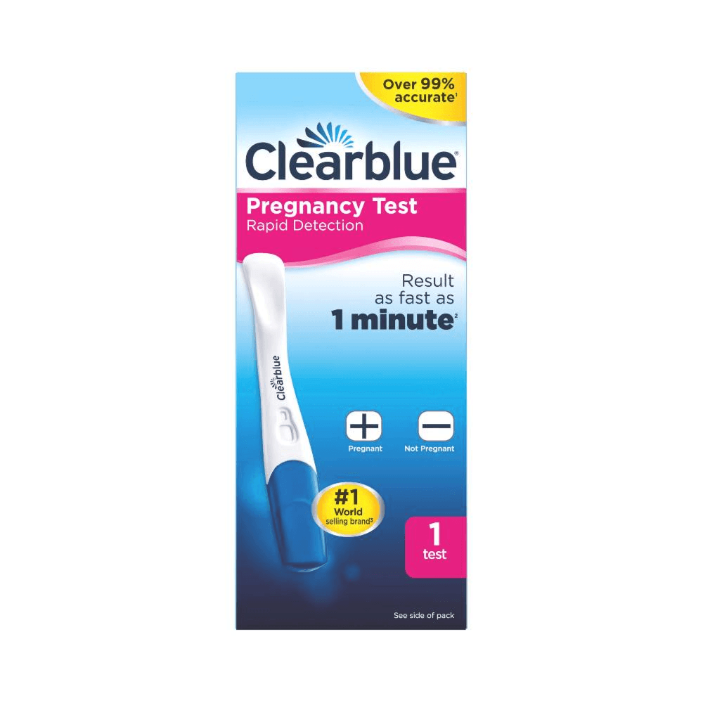 اختبار الحمل Clearblue للكشف السريع 1