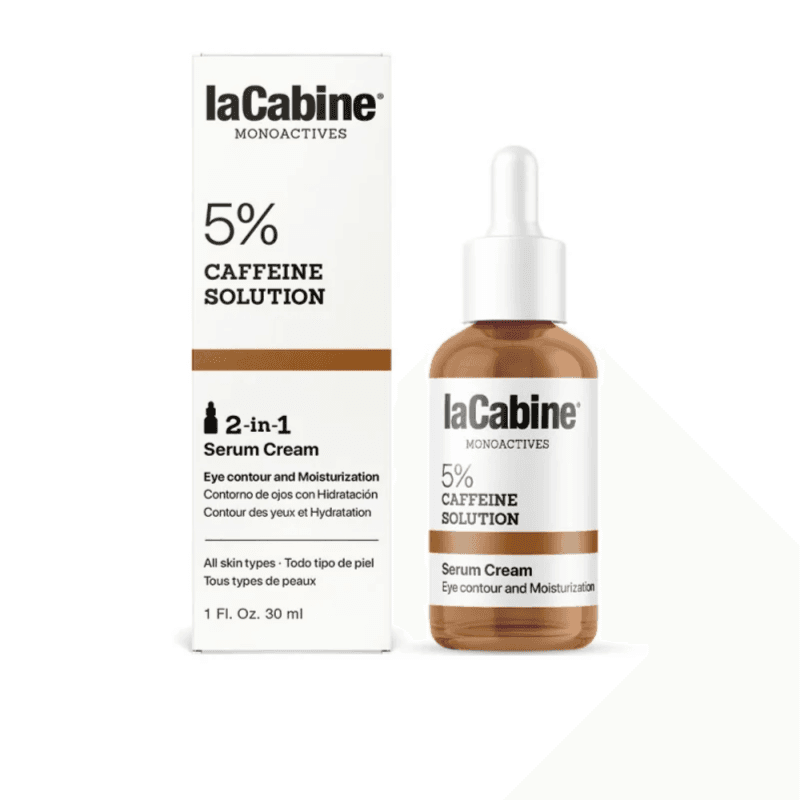 LaCabine Caffine Solution 5% Eye Contour Serum Cream 2in1 for eye Puffiness & dark circles 30ml
