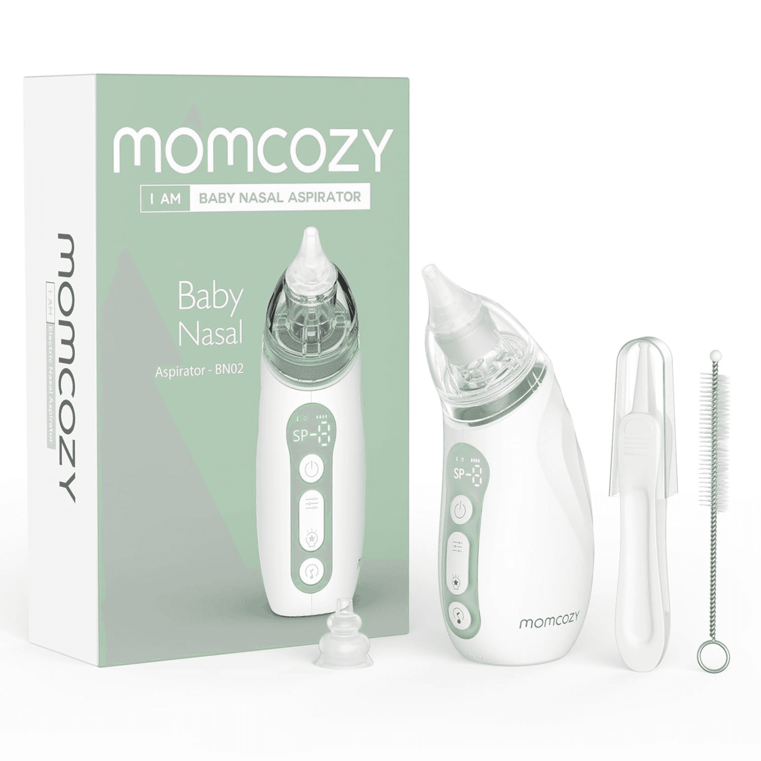 Momcozy Baby Nasal Aspirato Electrical Rechargeable with Light and Music
