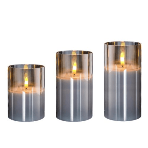 3pcs Smokeless Electronic Candles