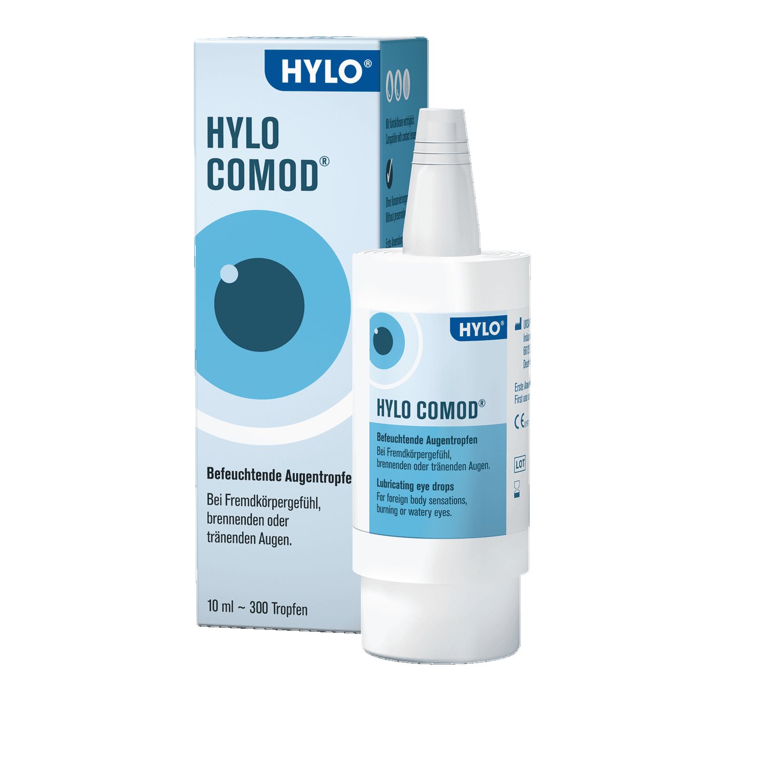 Hylo Comod Eye Drops 1 Mg 10 ML
