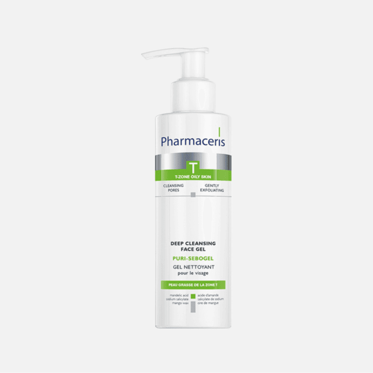 Pharmaceris T-zone Oily Skin Deep Cleansing face gel 190ml
