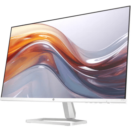HP Series 5 27inch FHD Monitor with Speakers Ceramic White - 94F48AS
