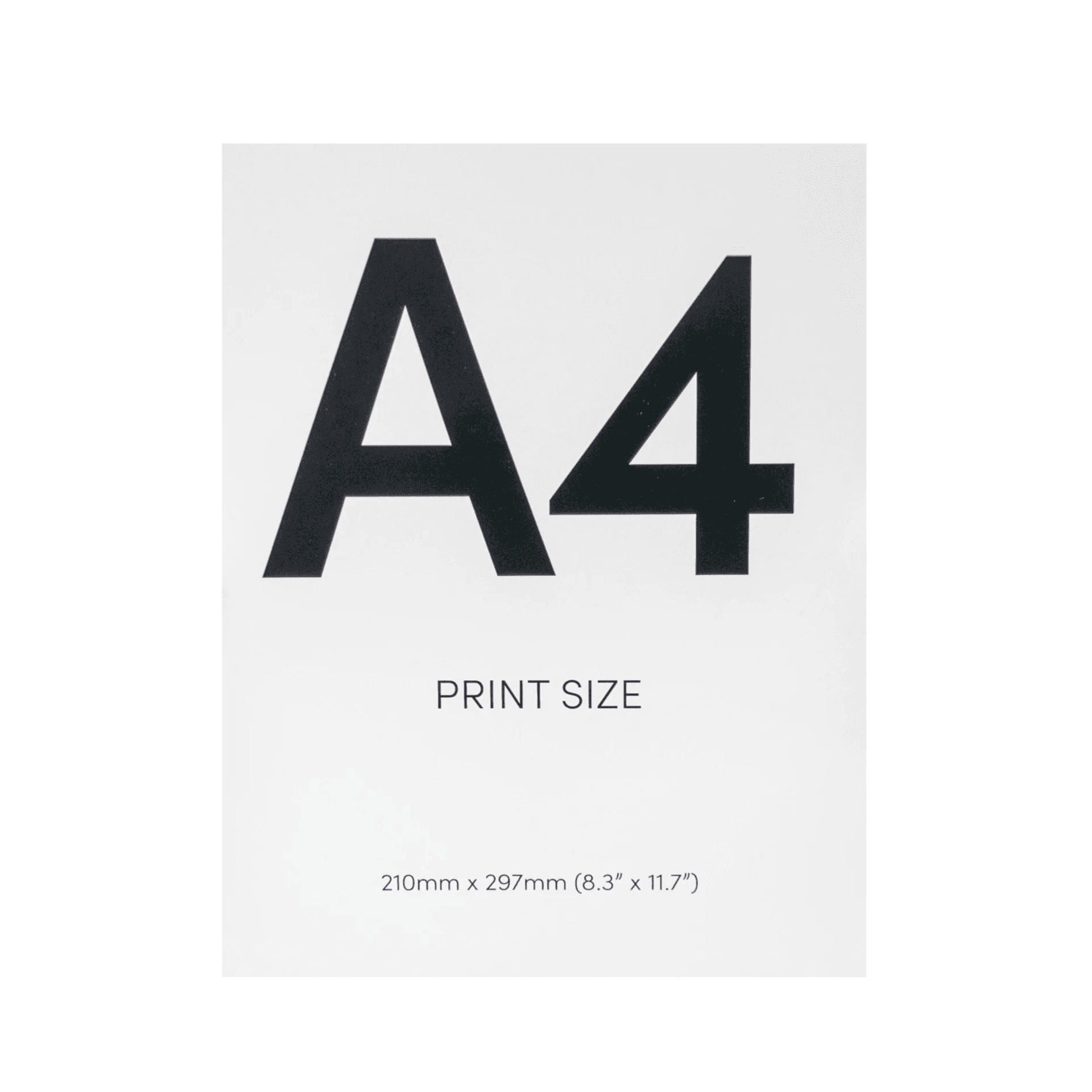 A4 Printing Black And White Normal Paper   1 page 