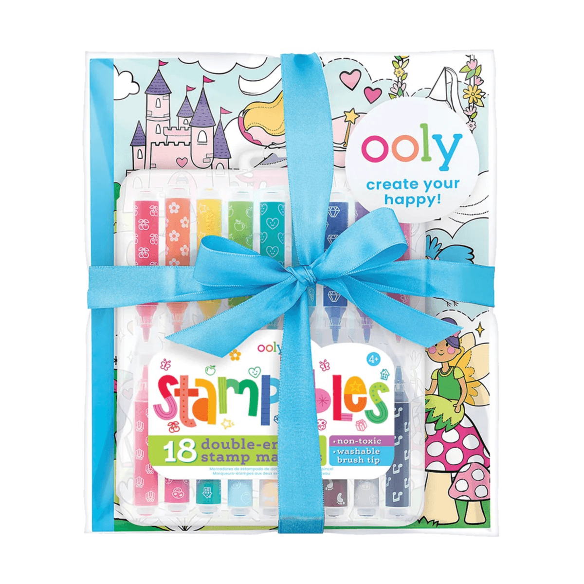 Princesses & Fairies Stampables Coloring Pack