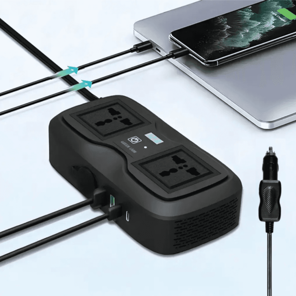 محول كهرباء للسيارة - جرين ليون GC-233