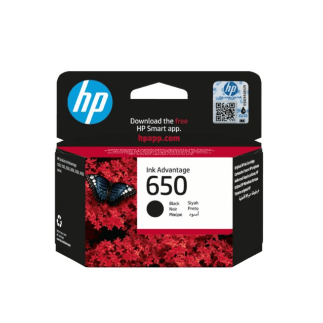 HP 650 Black Original Ink Cartridge