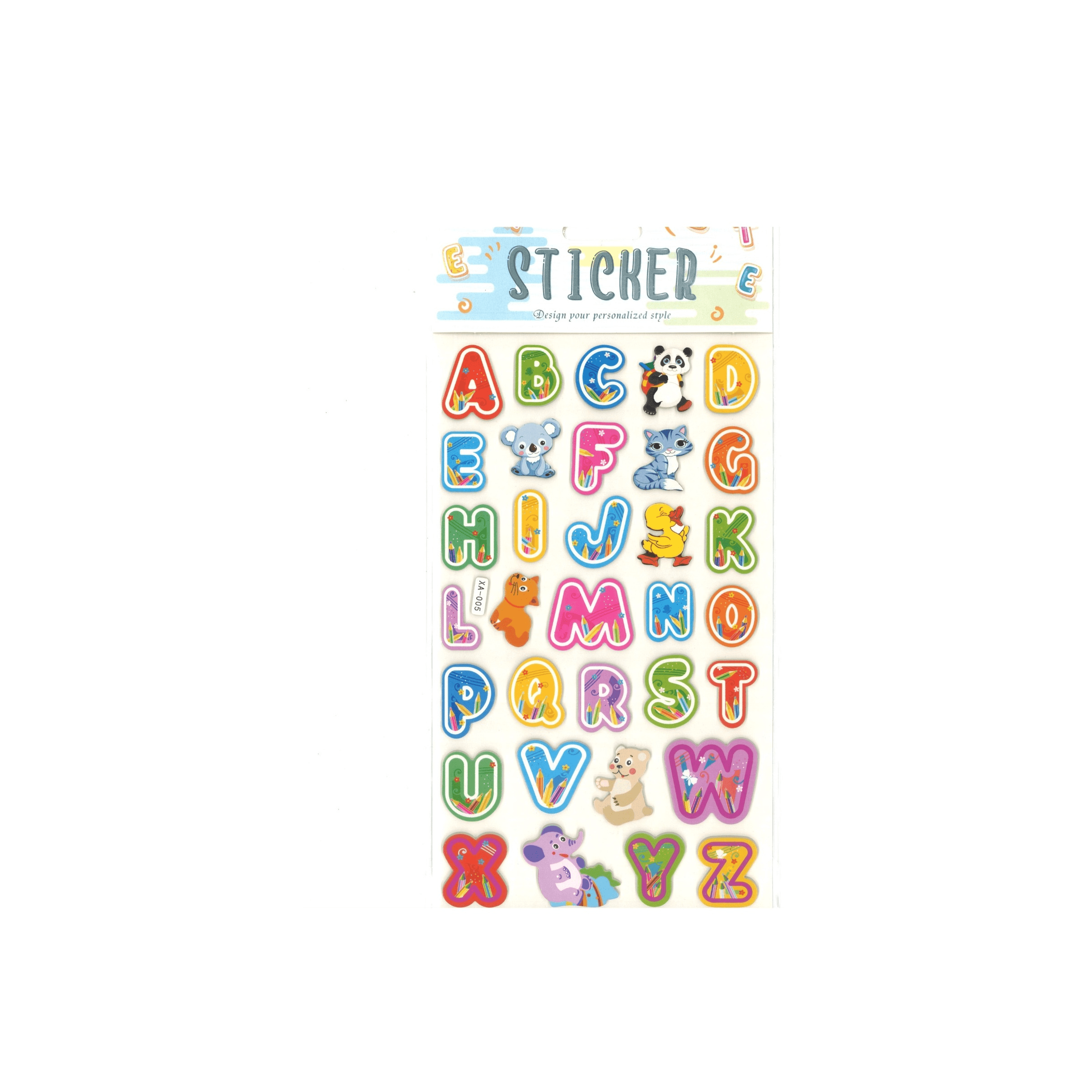Sicker Alphabets &Animals 