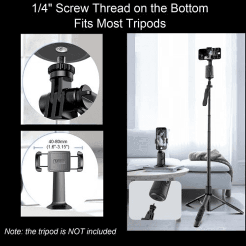 Handhead Head Selfie Stick Tripod (C12)