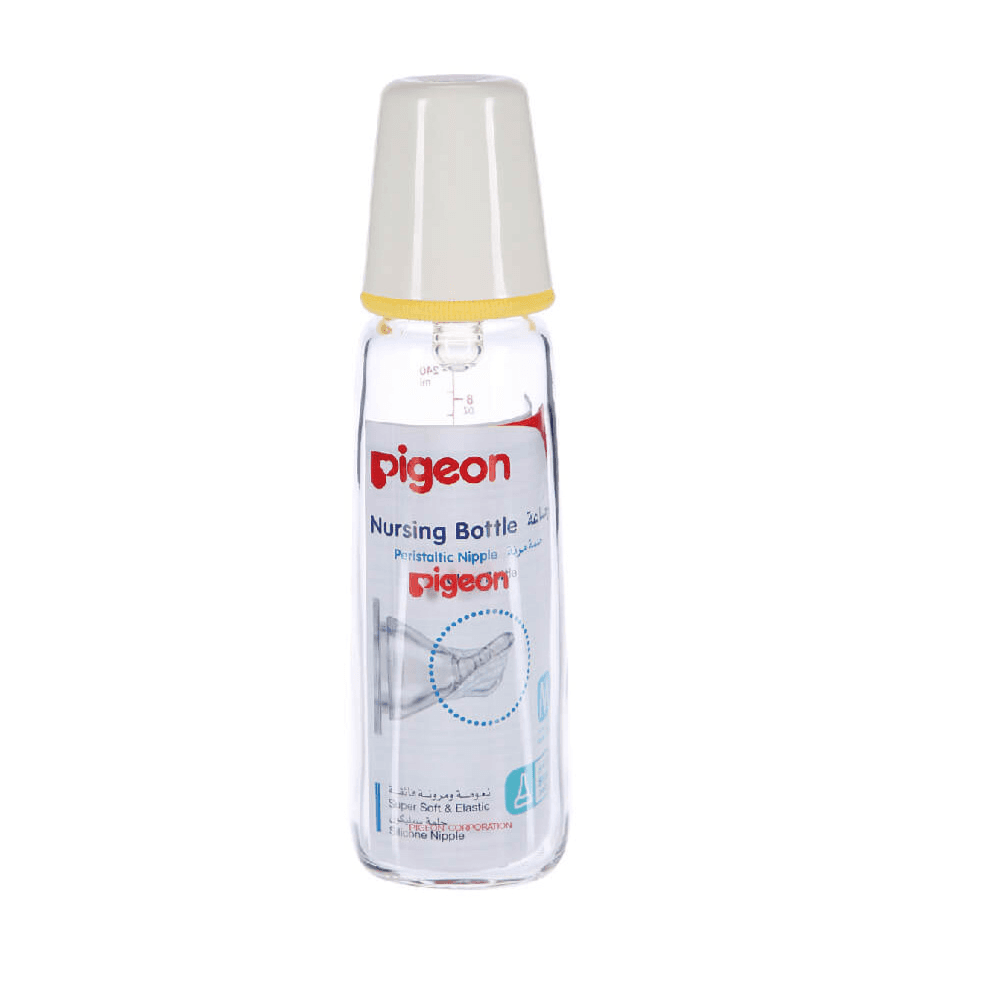 PIGEON GLASS BOTTLE 240ML 