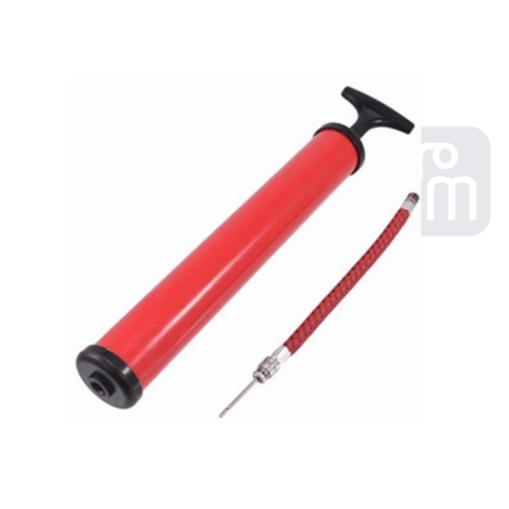 Football Pump Sports Ball Hand Pump Bike Balloon & Inflating Needle Adaptor-Multicolor