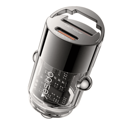 YESIDO - Super Fast Car Charger with PD & QC Ports 30W (Y68)