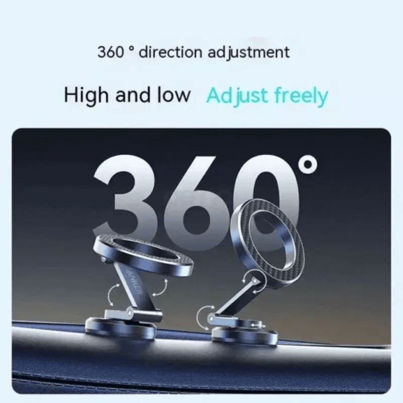 Anker Car Phone Holder Magnetic Mount 360° Rotation - A9101