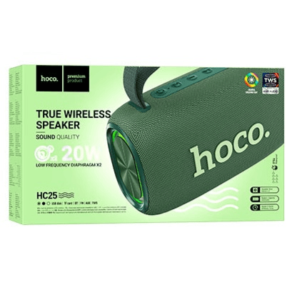 مكبر صوت بلوتوث - هوكو HC25 أخضر