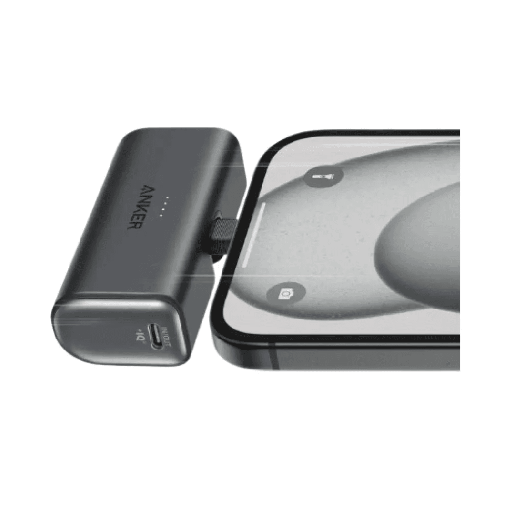 Anker Nano Power Bank 5000mAh Built In Lightning Foldable Connector 12W - A1645