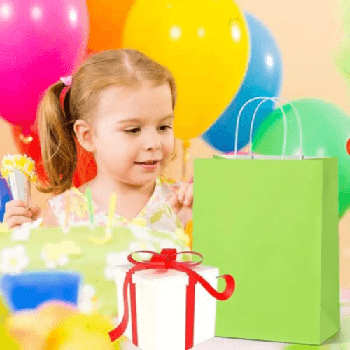 24pcs, Kraft Paper Gift Bag With Handles Bulk