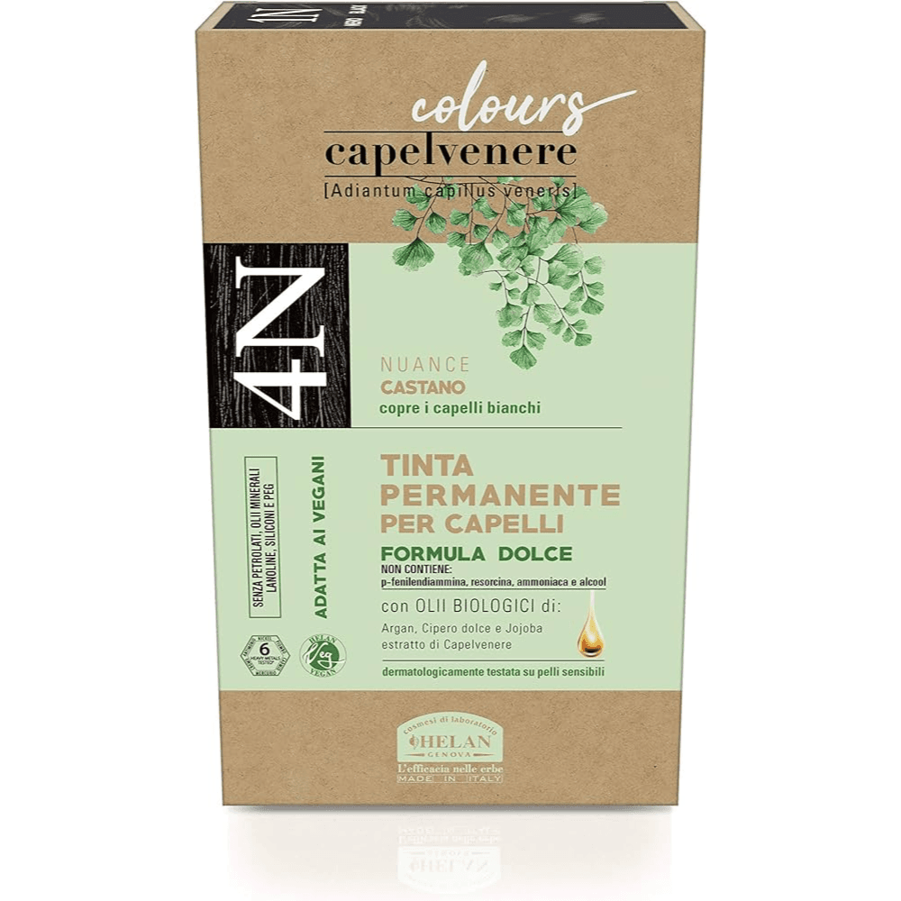 Capelvenere Permanent Hair Dye Brown 4N