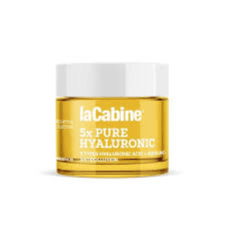 LaCabine 5x Pure Hyaluronic Facial Cream to hydrate & smooth wrinkles for all skin types 50ml