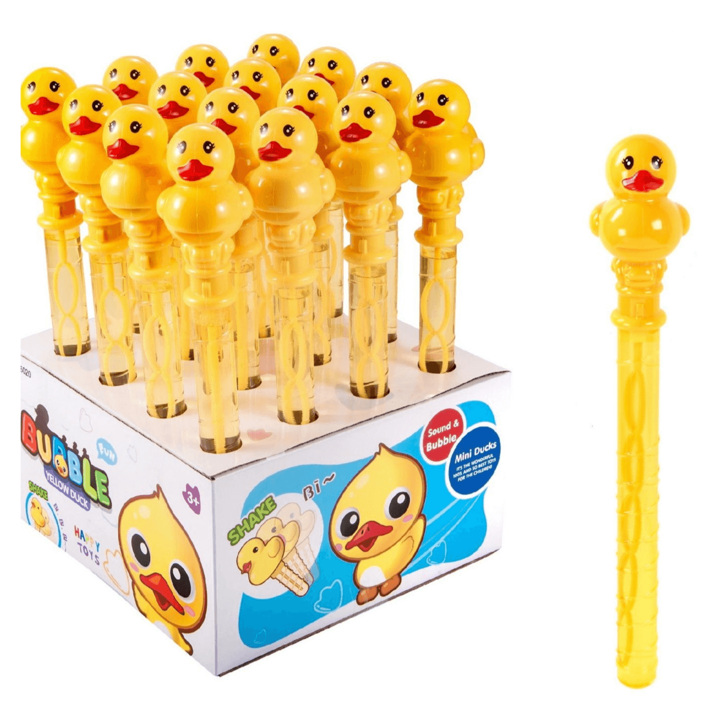 Soap Bubbles Yellow Duck  With Sound 38 Cm 1 Pcs