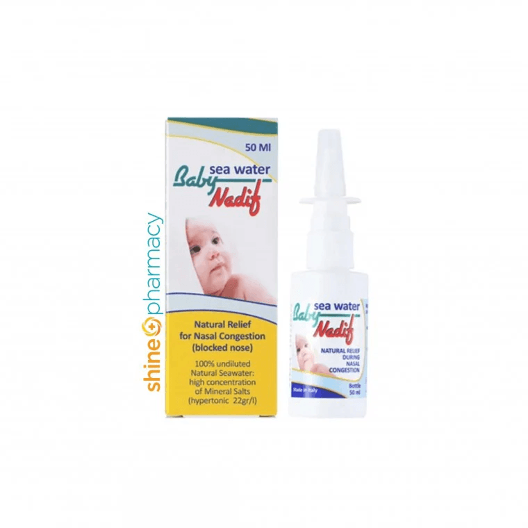 BABY NADIF SEA WATER HYPERTONIC 50ML