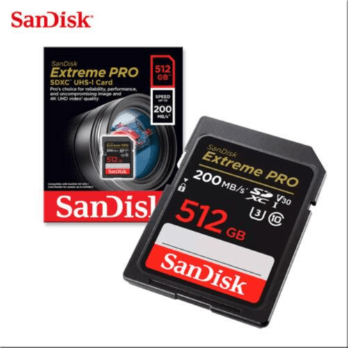سانديسك إكستريم برو 512 جيجابايت SDXC