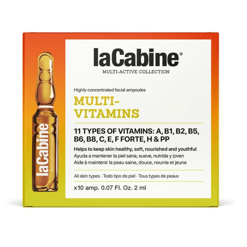 LaCabine Multi-Vitamin Highly concentrated facial ampoules to keep healthy & nourished skin 10ampoules*2ml