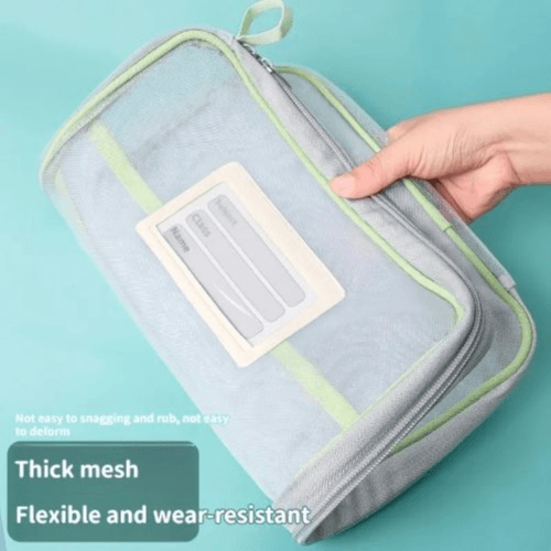 4-Pack Durable A4 File Bags with Handle