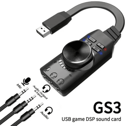 Usb Dsp Sound Card Gs3 Mark || (Xzt004566)