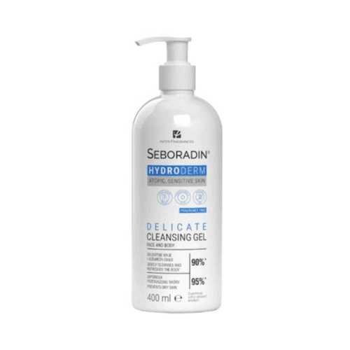 SEBORADIN HYDRODERM DELICATE CLEANSING GEL 400 ML