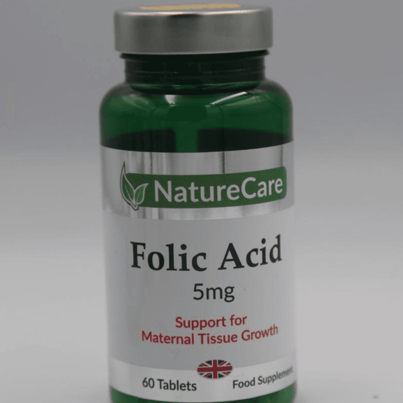Nature Care Folic Acid 5MG 60TABLETS NATURECARE