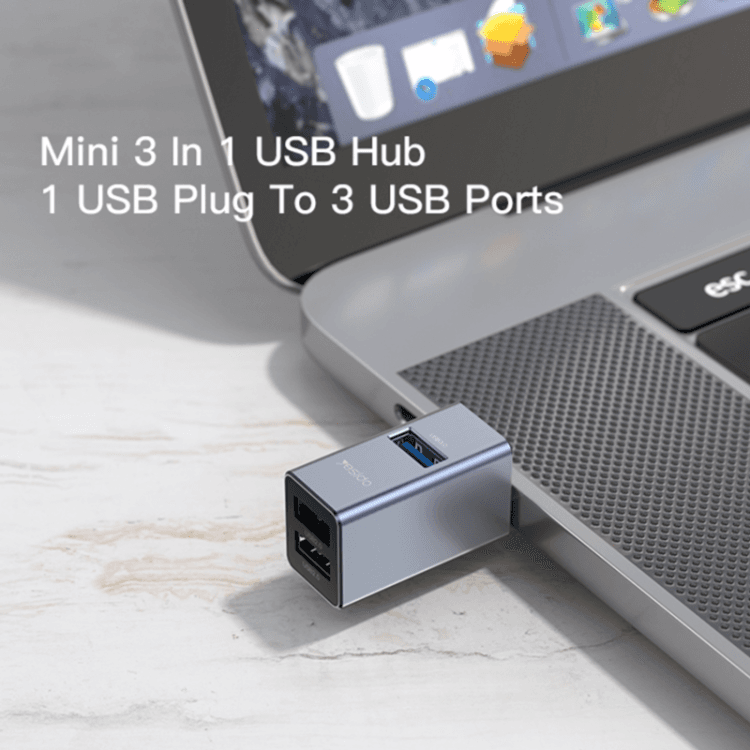 محول YESIDO 3 في 1 USB 3.0 Mini Splitter HUB - HB14