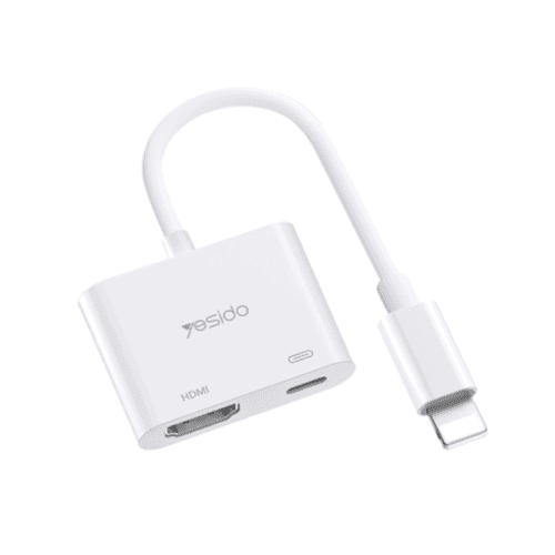 محول YESIDO Lightning إلى HDMI للصوت والفيديو - HM06