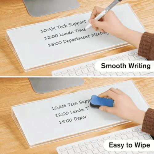Fiberglass Dry Erase Whiteboard with Storage