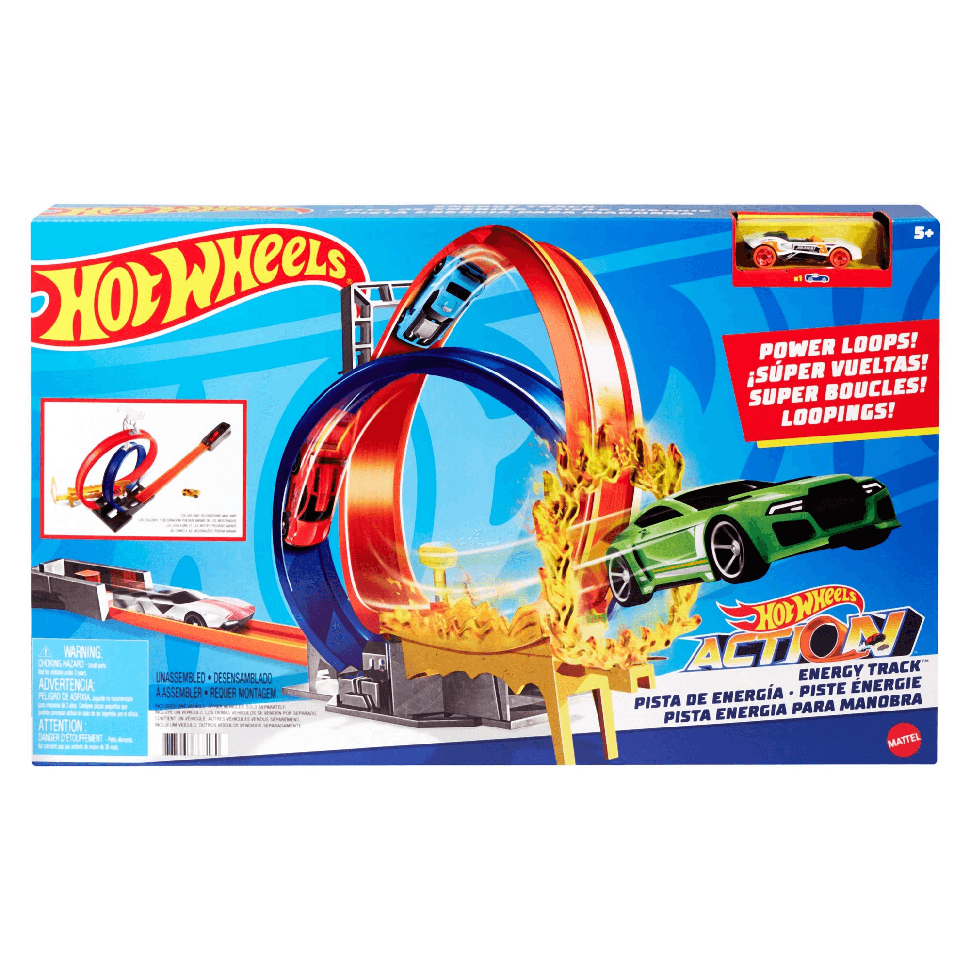 Hot Wheels - Action Energy Track Set